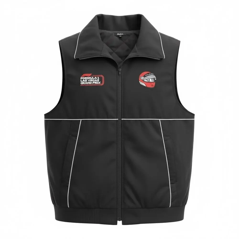 Malbon Golf x Formula 1 Las Vegas Grand Prix Vest Black XL F1 jacket